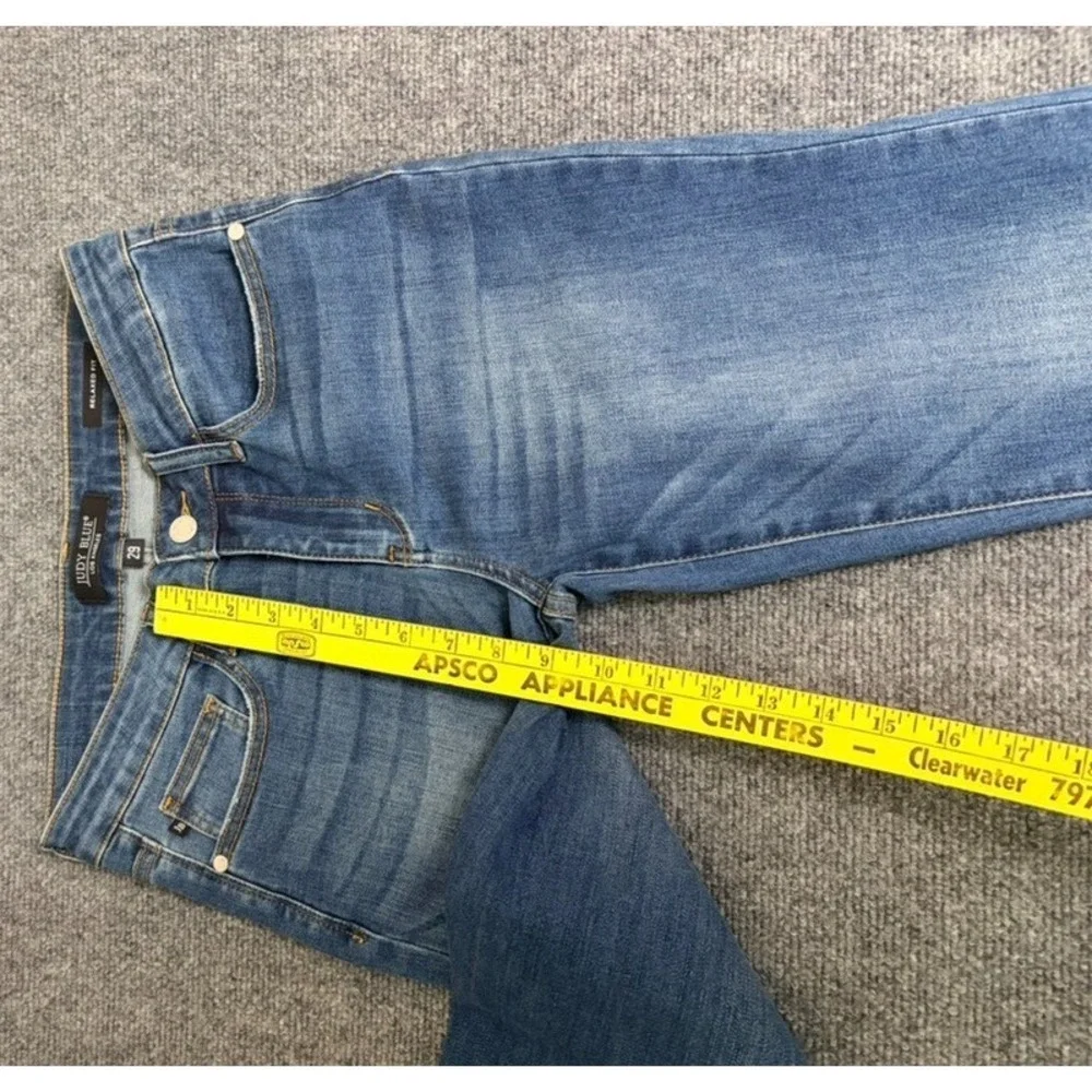 Judy Blue Relaxed Fit Jeans Womens Medium Wash Tapered Denim JB821103-JS Size 29